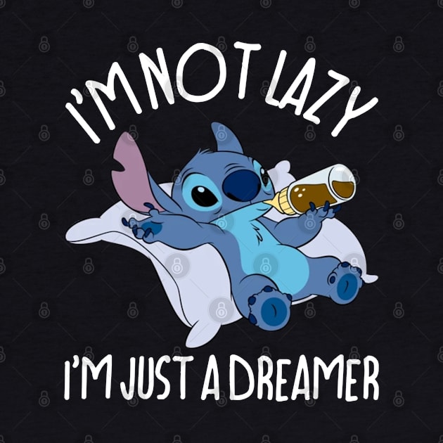 I'm Not Lazy Stitch by scribblejuice